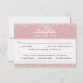 おとぎ話の出欠確認 招待状 (裏面)