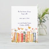 おとぎ話の双子妊娠発表 招待状 (スタンド正面)