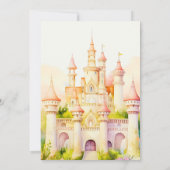 おとぎ話の双子妊娠発表 招待状 (裏面)