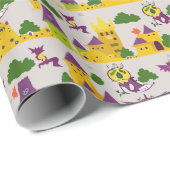 おとぎ話の国のドラゴン ラッピングペーパー (ロールコーナー)