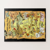 おとぎ話の地図 ジグソーパズル (横)