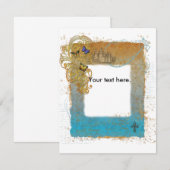 おとぎ話の城からの招待状 招待状 (正面/裏面)