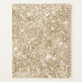 おとぎ話の城と白い馬の水色 プランナー手帳 (裏面)