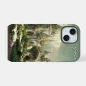 おとぎ話の城のカスタムデザイン iPhone 15ケース (裏面横)