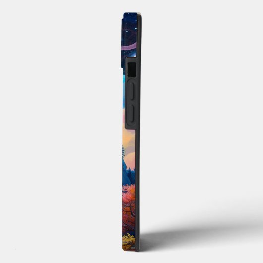 おとぎ話の城のファンタジーアート Case-Mate iPhoneケース (裏面 / 左)