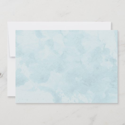 おとぎ話の城のブライダルシャワー招待状 招待状 (裏面)