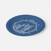 おとぎ話の城のヴィンテージの紙皿 ペーパープレート (アングル)