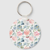 おとぎ話の城の子供の名前ソフトカラーフローラかわいい キーホルダー (裏面)