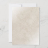 おとぎ話の城の結婚式の日付保存 招待状 (裏面)