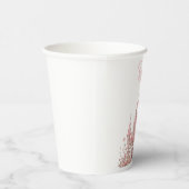 おとぎ話の城ガールピンクの誕生日パーティー 紙コップ (右)