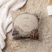 おとぎ話の城サークルエンチャント結婚ド クッション (ブランケット)