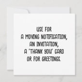 おとぎ話の城スケッチ 招待状 (裏面)