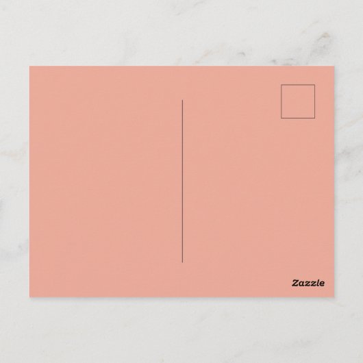 おとぎ話の城ドアフラワー誕生日ありがとう ポストカード (裏面)