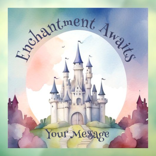 おとぎ話の城パーティー ウィンドウサイン (シート3)