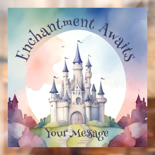 おとぎ話の城パーティー ウィンドウサイン (シート2)