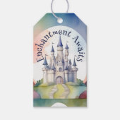 おとぎ話の城パーティー ギフトタグ (正面)