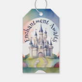 おとぎ話の城パーティー ギフトタグ (裏面)