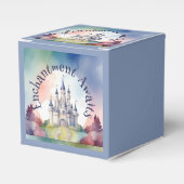 おとぎ話の城パーティー フェイバーボックス (正面サイド)