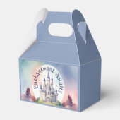 おとぎ話の城パーティー フェイバーボックス (正面サイド)