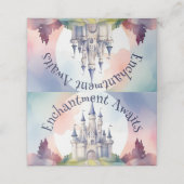 おとぎ話の城パーティー プレイスカード (外部開封)