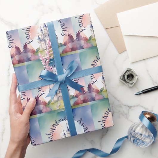 おとぎ話の城パーティー ラッピングペーパー (ギフト)