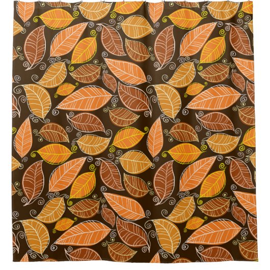 おとぎ話の城、モダン油風景。 シャワーカーテン (正面)