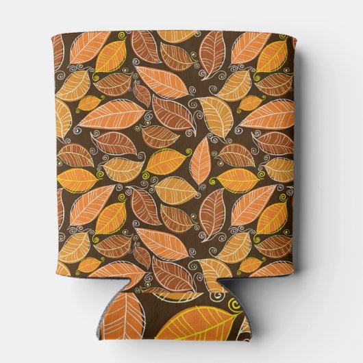 おとぎ話の城、モダン油風景。 缶クーラー (裏面)