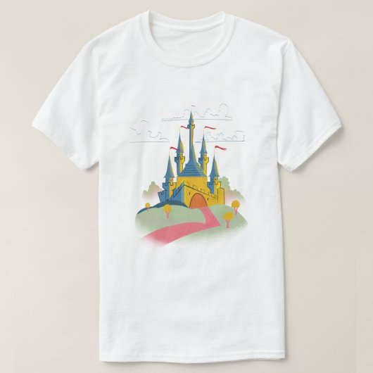 おとぎ話の城 Tシャツ (デザイン正面)