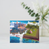 おとぎ話の女性 ポストカード (スタンド正面)