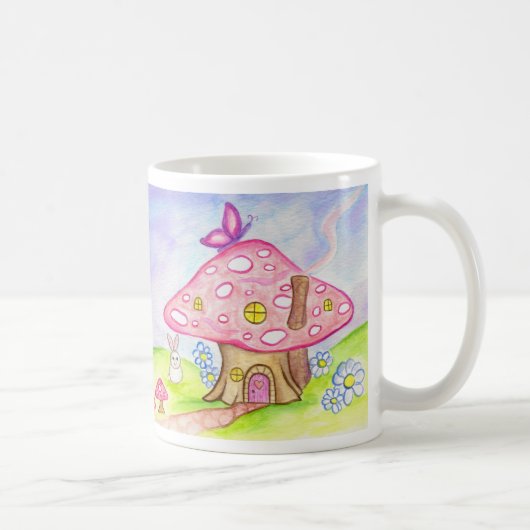 おとぎ話の家のマグカップ コーヒーマグカップ (右)