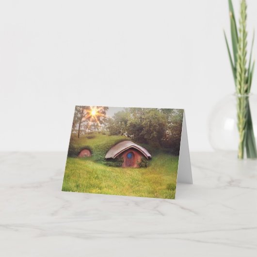 おとぎ話の家 サンキューカード (正面)