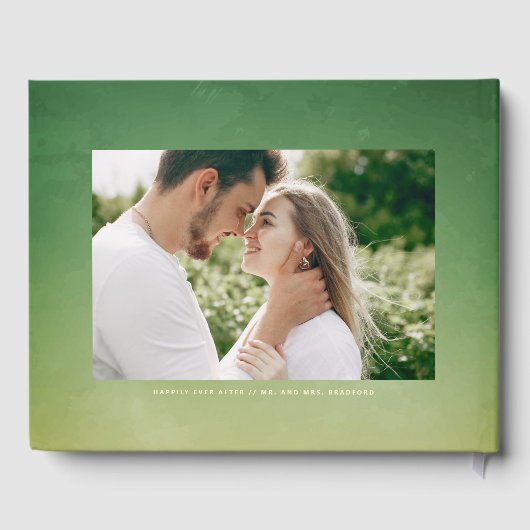 おとぎ話の屋外ラ結婚イツゲストブック ゲストブック (裏面)