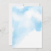 おとぎ話の庭の誕生日 招待状 (裏面)