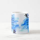 おとぎ話の引用文の本のマグ コーヒーマグカップ (中央)