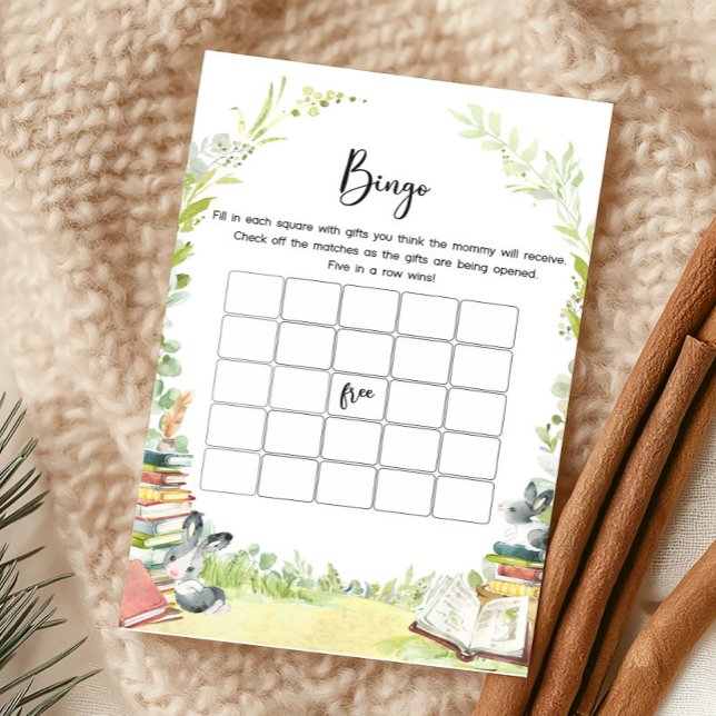 おとぎ話の新しい一章 バースデービンゴゲーム (Storybook New Chapter Baby Shower Game)