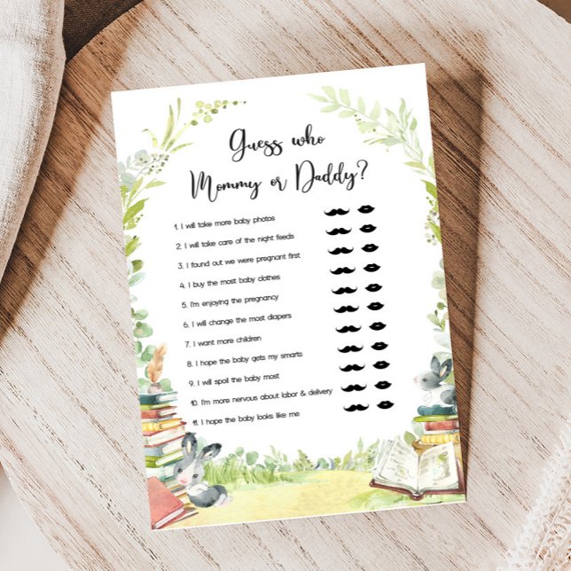 おとぎ話の新しい一章 ベビーシャワーのゲスト参加型ゲーム (Storybook Baby Shower Game)