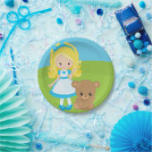 おとぎ話の時間ゴールディロックと3つのクマ ペーパープレート (パーティー)