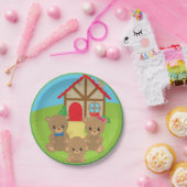 おとぎ話の時間ゴールディロックと3つのクマ ペーパープレート (パーティー)