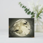 おとぎ話の月とハロウィーンの休日の謎 シーズンポストカード (スタンド正面)