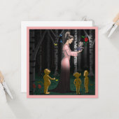 おとぎ話の森のロマンス カード (正面/裏面インサイチュ)