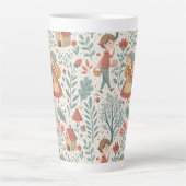 おとぎ話の森の歩くマグ カフェラテマグ (正面)