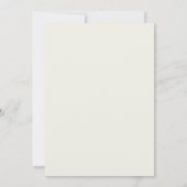 おとぎ話の森結婚城 招待状 (裏面)