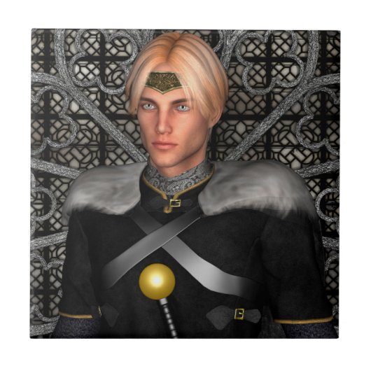 おとぎ話の王子 タイル (正面)