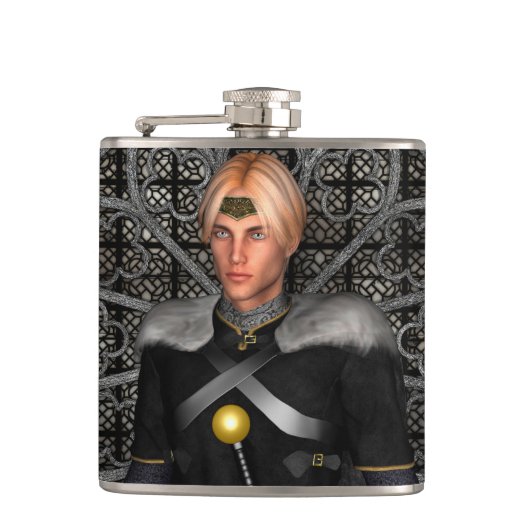 おとぎ話の王子 フラスク (正面)