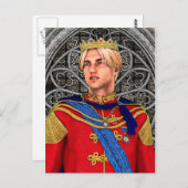 おとぎ話の王子 ポストカード (正面/裏面)