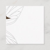 おとぎ話の白い妖精, ブライダルシャワー, 花の エンクロージャーカード (正面)