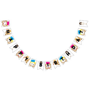 おとぎ話の白い妖精、結婚式のパーティー用品 バンティングフラッグ