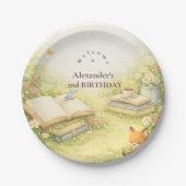 おとぎ話の第二章の誕生日 ペーパープレート (正面)