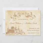 おとぎ話の結婚式の保存日付 セーブザデート (正面)