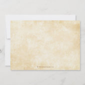 おとぎ話の結婚式の保存日付 セーブザデート (裏面)